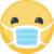 Facebook Face With Medical Mask emoji