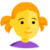 Messenger Girl emoji