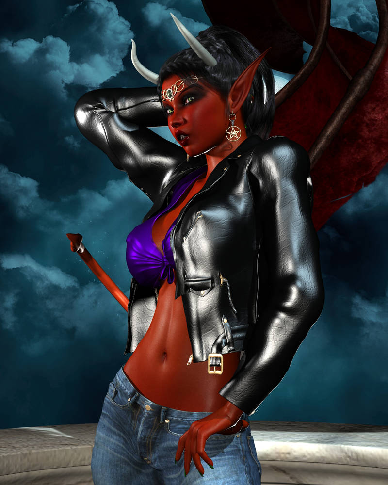 Sexy Fantasy Devil Vamp Elves Purgatory 001 By Evinessa On Deviantart
