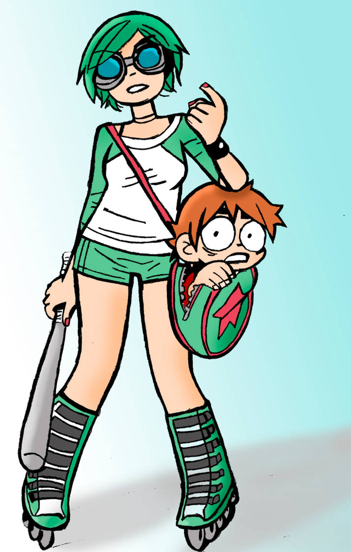 Ramona Flowers 3 Colored by RockSpam14 on DeviantArt