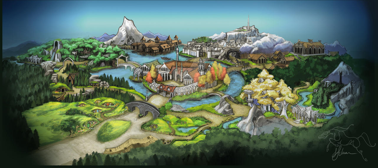 Middle Earth Theme Park