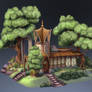 Elven Temple Design