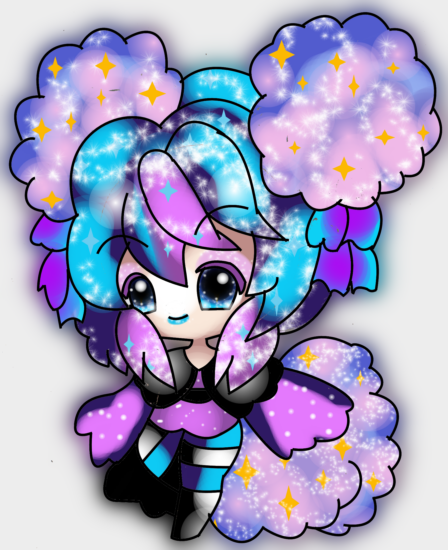 Galaxy Mouse by MelodiyaMoon