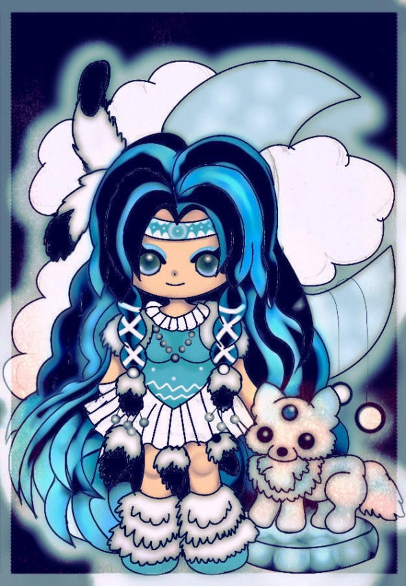 My native American OC Girl Mitena by LunaMoonChi on DeviantArt