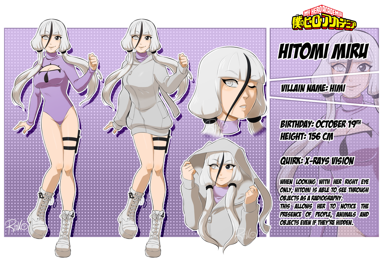 BNHA OC Hitomi by RiikoChick