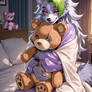 Roxy and Her Freddy Plush