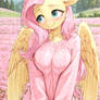 Fluttershy's Floral Embrace