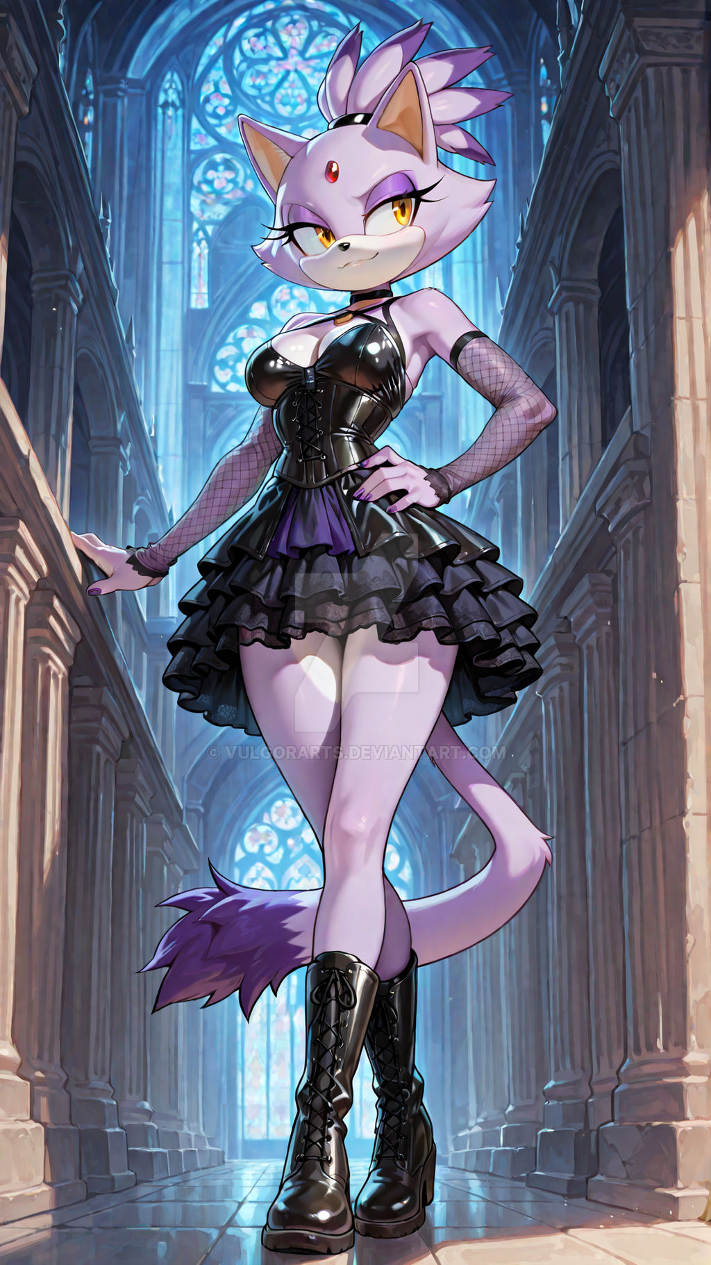 Blaze the Cat: Gothic Lolita, Royal Flame