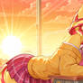 Sunset Shimmer: Alone Together in the Classroom