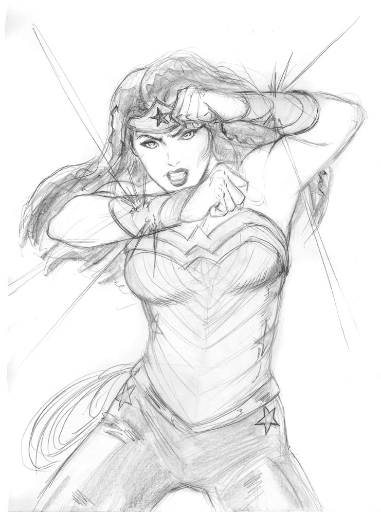 Sketch 57. Wonder Woman