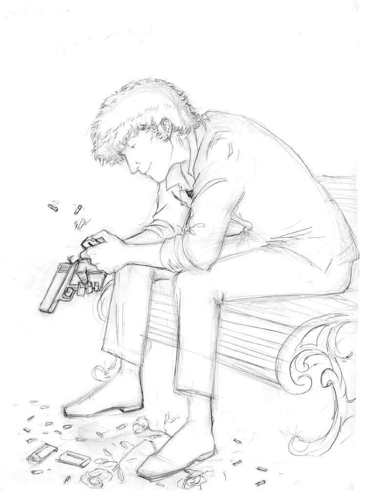 Sketch 060. Spike Spiegel