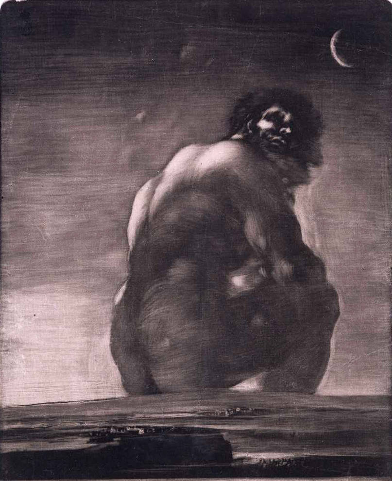 Coloso de Goya (estampa) cropped by BrunoKopte