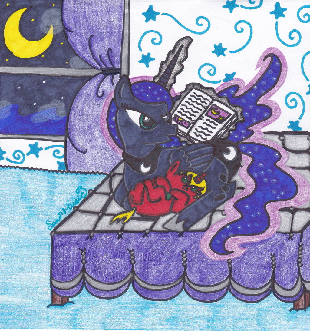 Lil Rach Request from Lil Rach with Princess Luna by earlschibikoibito on DeviantArt