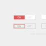 UI Web + App Toggle Switches PSD