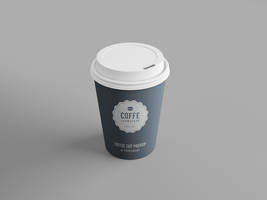 Free Coffee Cup PSD Mockup