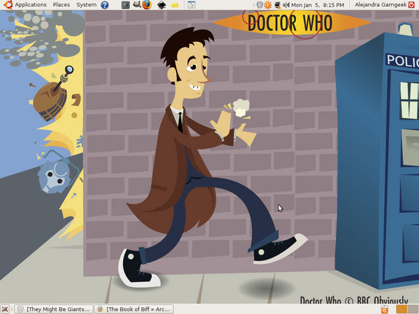 Doctor Who desktop