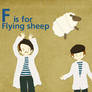 F is for Flying Sheep