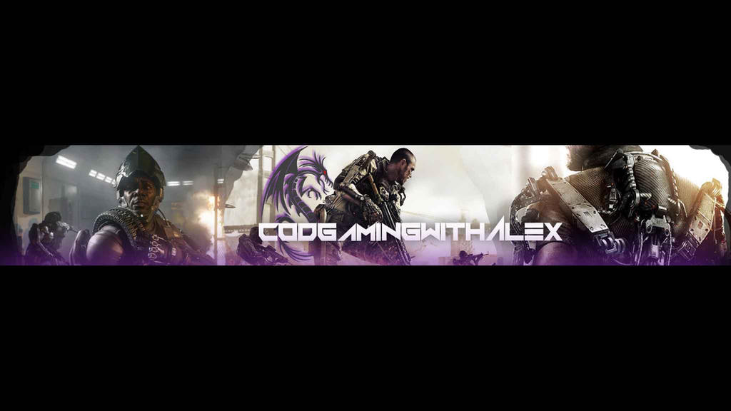 Cod Channel Art CoDgamingwithAlex channel banner by mikejinx on DeviantArt
