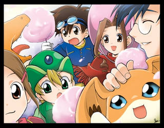 Digimon: Cotton Candy!!!