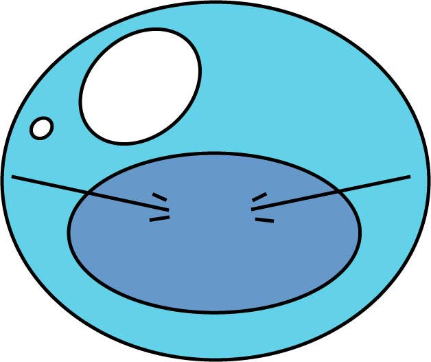 Slime Form Rimuru Tempest: Slime Form (Old 2021 Art) by MistyBrightShadow on ...