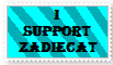 I Support Zadiecat Stamp by zadiecat