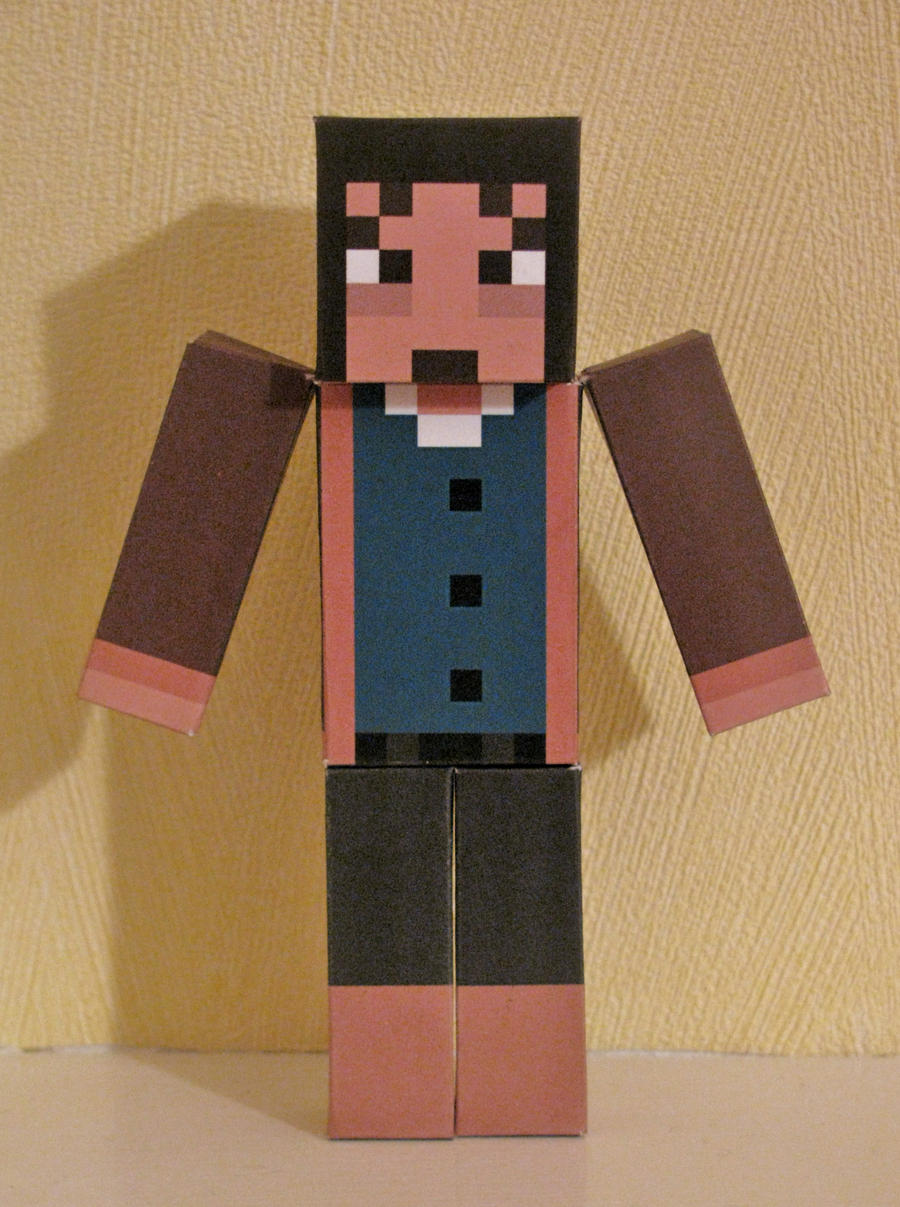 Minecraft Papercraft - Daniel from Amnesia