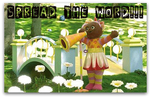 In the Night Garden - Spread the Word!