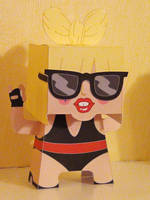 Lady Gaga - Poker Face Cubeecraft