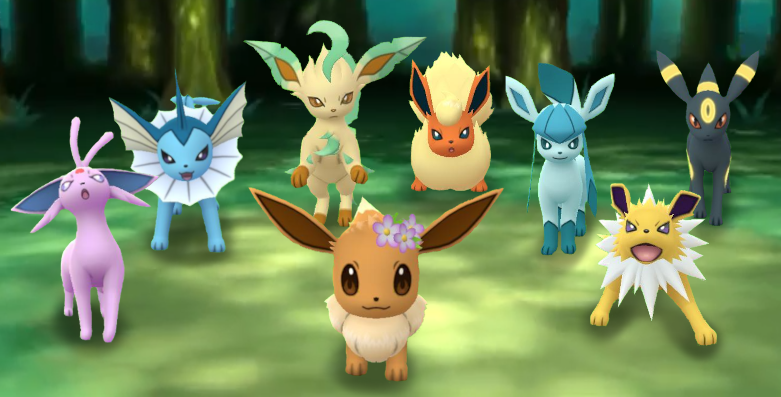 Pokemon Go Eeveelutions by t-me1 on DeviantArt