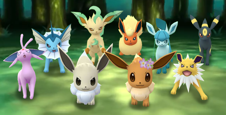 Pokemon Go Shiny Eevee Evolutions Guide « SuperParent