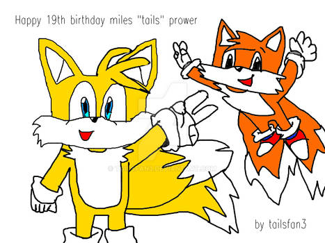 Happy birthday 19th tails