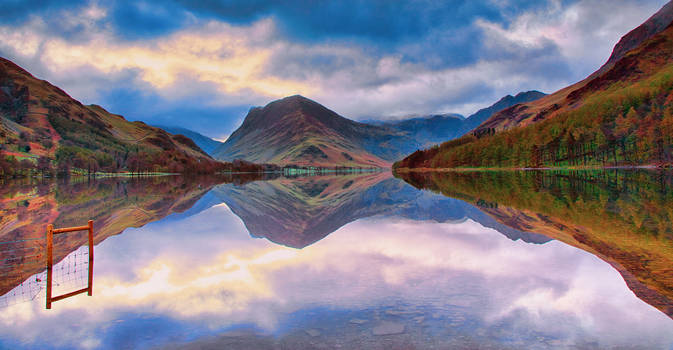 Buttermere  Morning Blue Hour