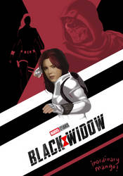 Black Widow Poster by inordinarymango