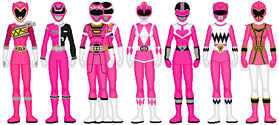 Power Rangers - Beautiful Pink by exguardian on DeviantArt