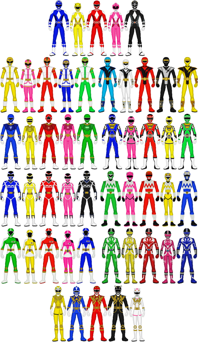Power Rangers N-Verse: Forever Rangers by exguardian on DeviantArt