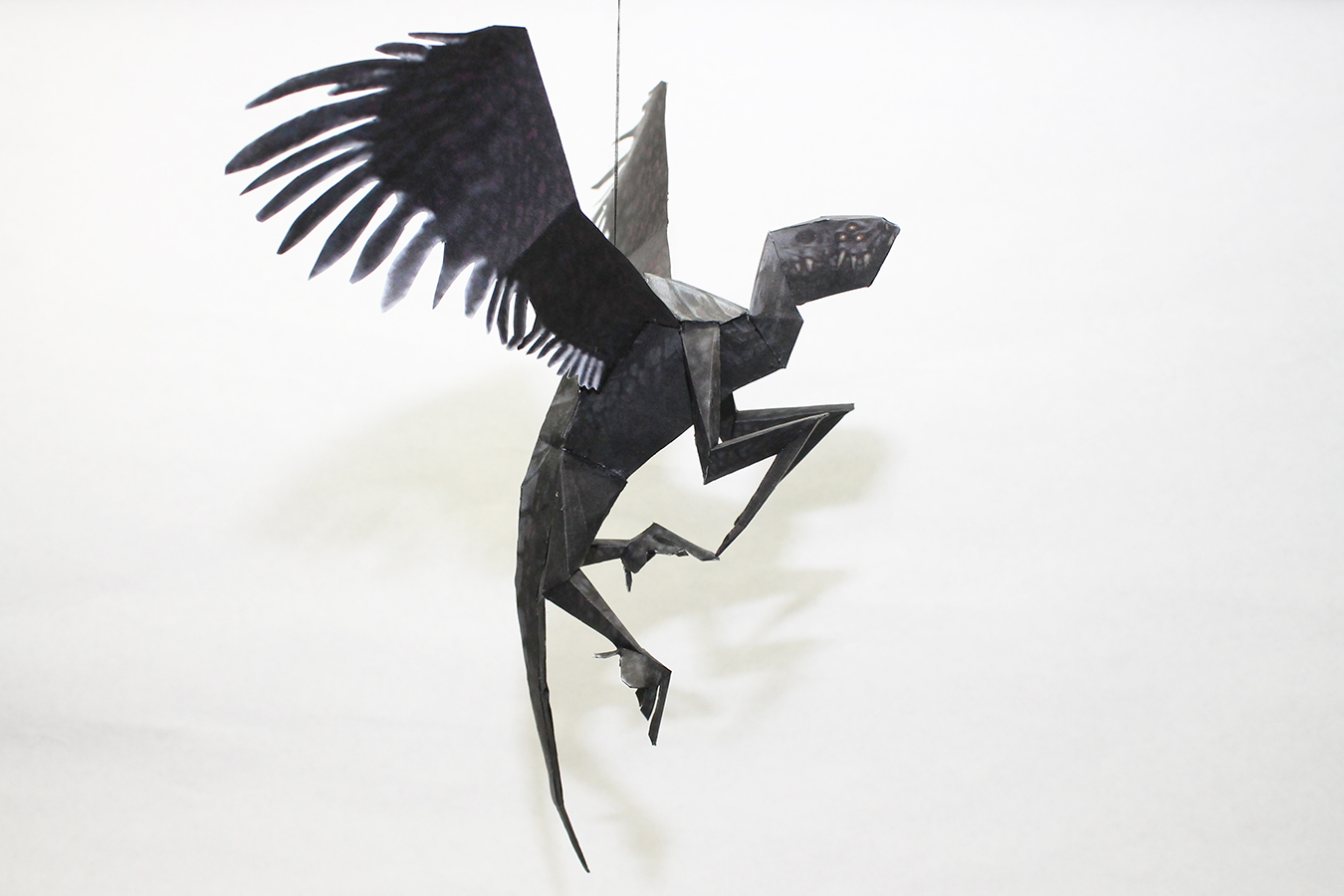 Drakan - BlackWing Papercraft by Metalfist0