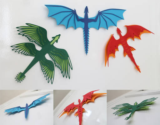 Wall Dragons DIY