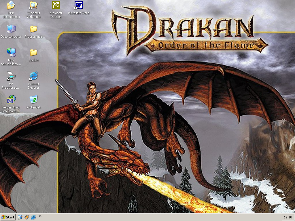 Desktop screenshot Drakan