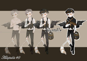 [Closed] Adoptable #9 - Postman  ( Auction )