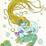 +Mermaid and Bubble+