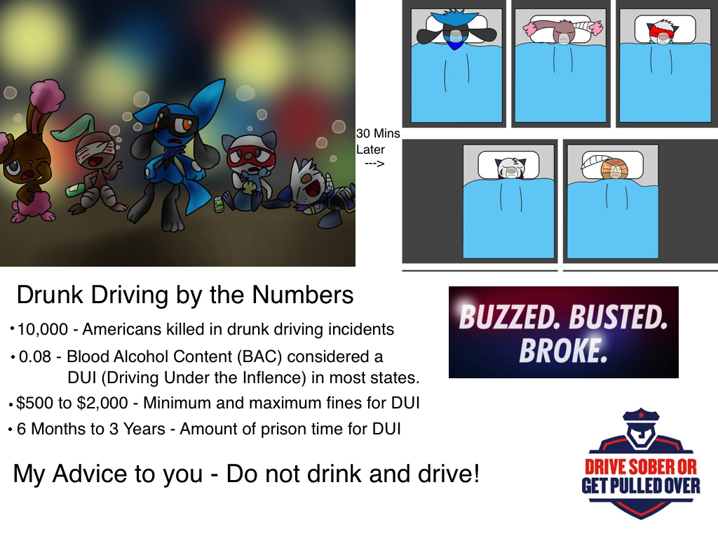 Don't Drink and Drive! (A Message from Team Young)