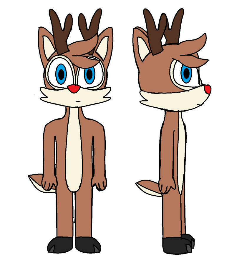 Rudolph (Anthro - my version) by Zach-USA on DeviantArt