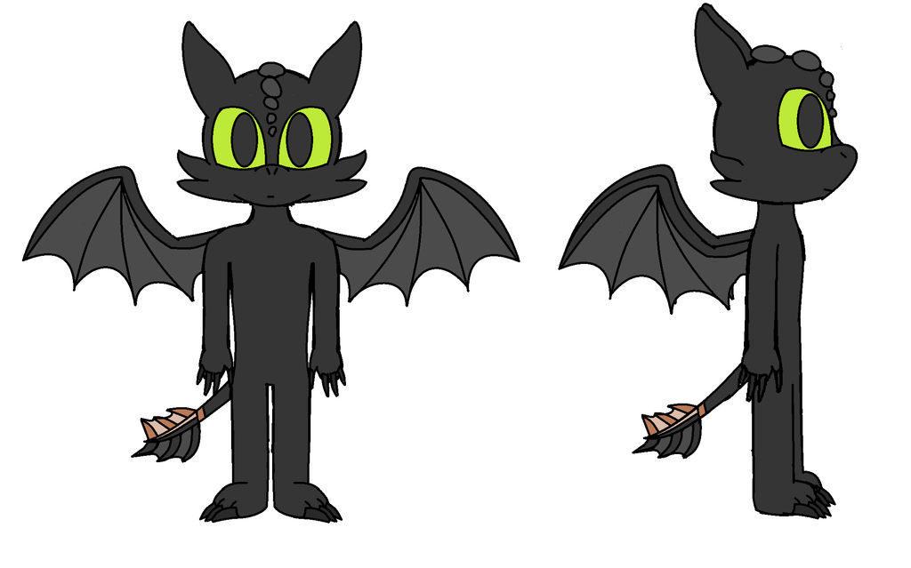 Anthro Toothless by Zach-USA on DeviantArt