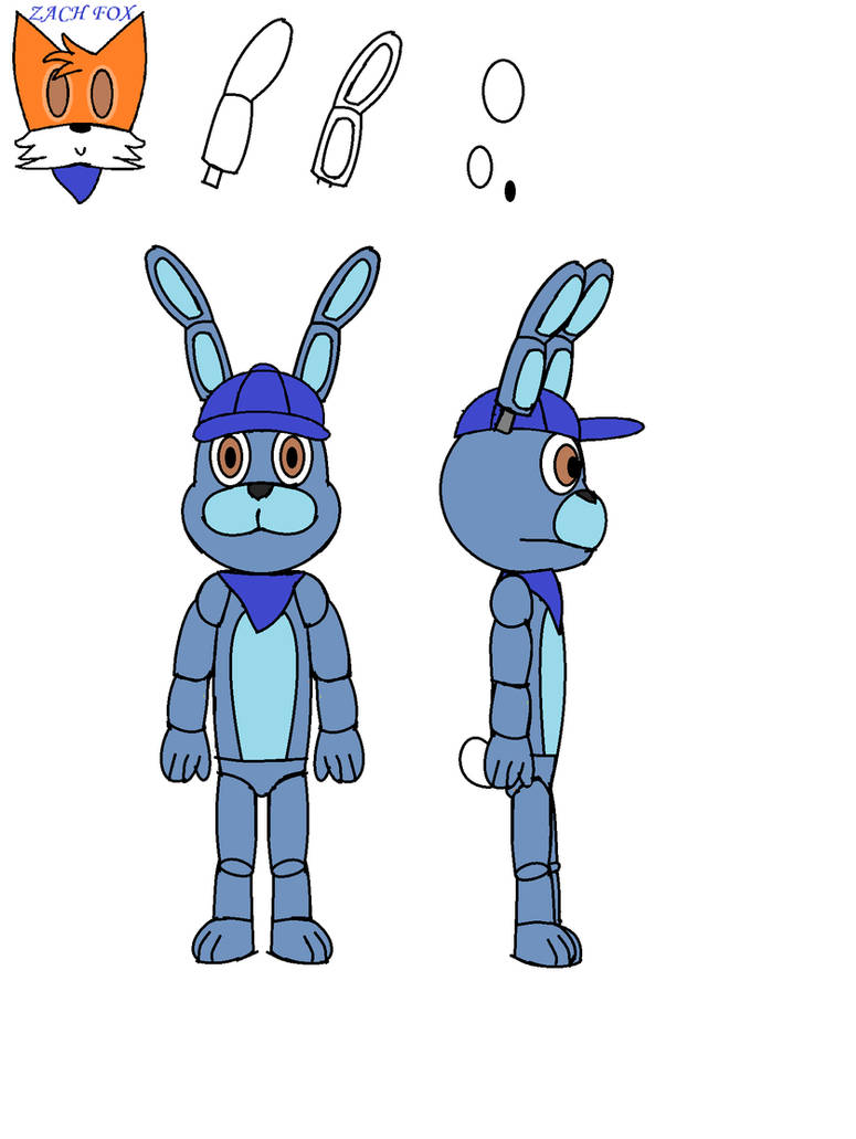 Zach the Rabbit (Animatronic form) by Zach-USA on DeviantArt