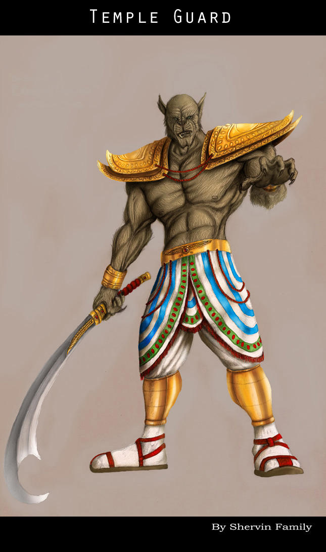Temple Guard Rune Wizard Temple Guard by wayfarer95 on DeviantArt