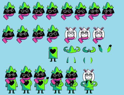 Ralsei in battle style by MarshadowSlime on DeviantArt