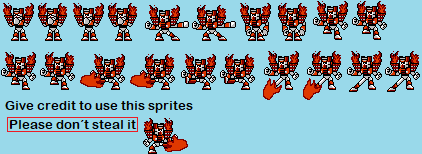 Torchman 8-bit sprites by MarshadowSlime on DeviantArt