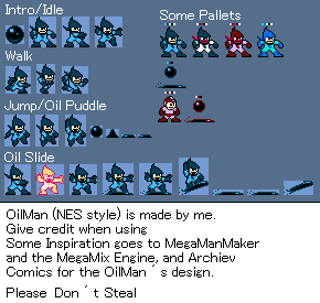 Sprites On MegamanUnlimited DeviantArt