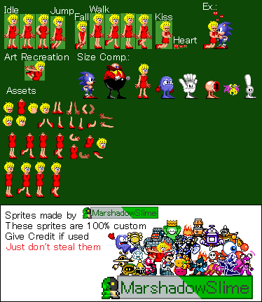 Modern Sonic Sprite Sheet by RedactedAccount on DeviantArt