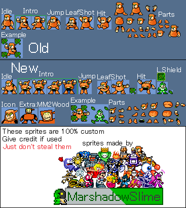 TSR Archive n21 WoodMan (Res-sprite) by MarshadowSlime on DeviantArt